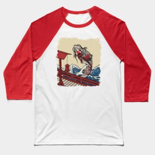 Great Coloured Carp Baseball T-Shirt